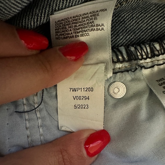 Lucky Brand High Rise Wide-Leg Jeans size 6/28 - Picture 4 of 7